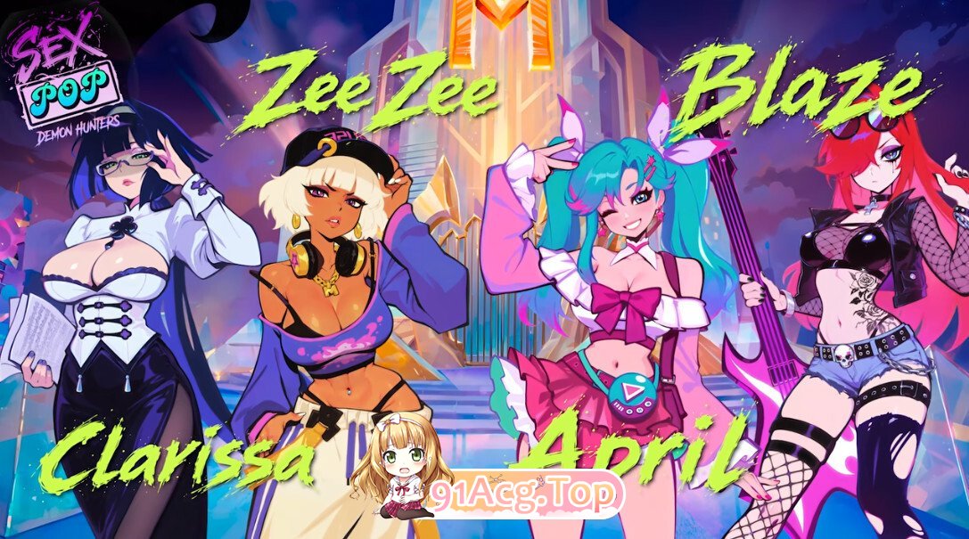 瑟瑟偶像退魔团 Sex-Pop Demon Hunters セクポップ・デーモンハンターズ Sex-Pop Demon Hunters v1.0.28 官方中文版 PC端 官中版 预览图