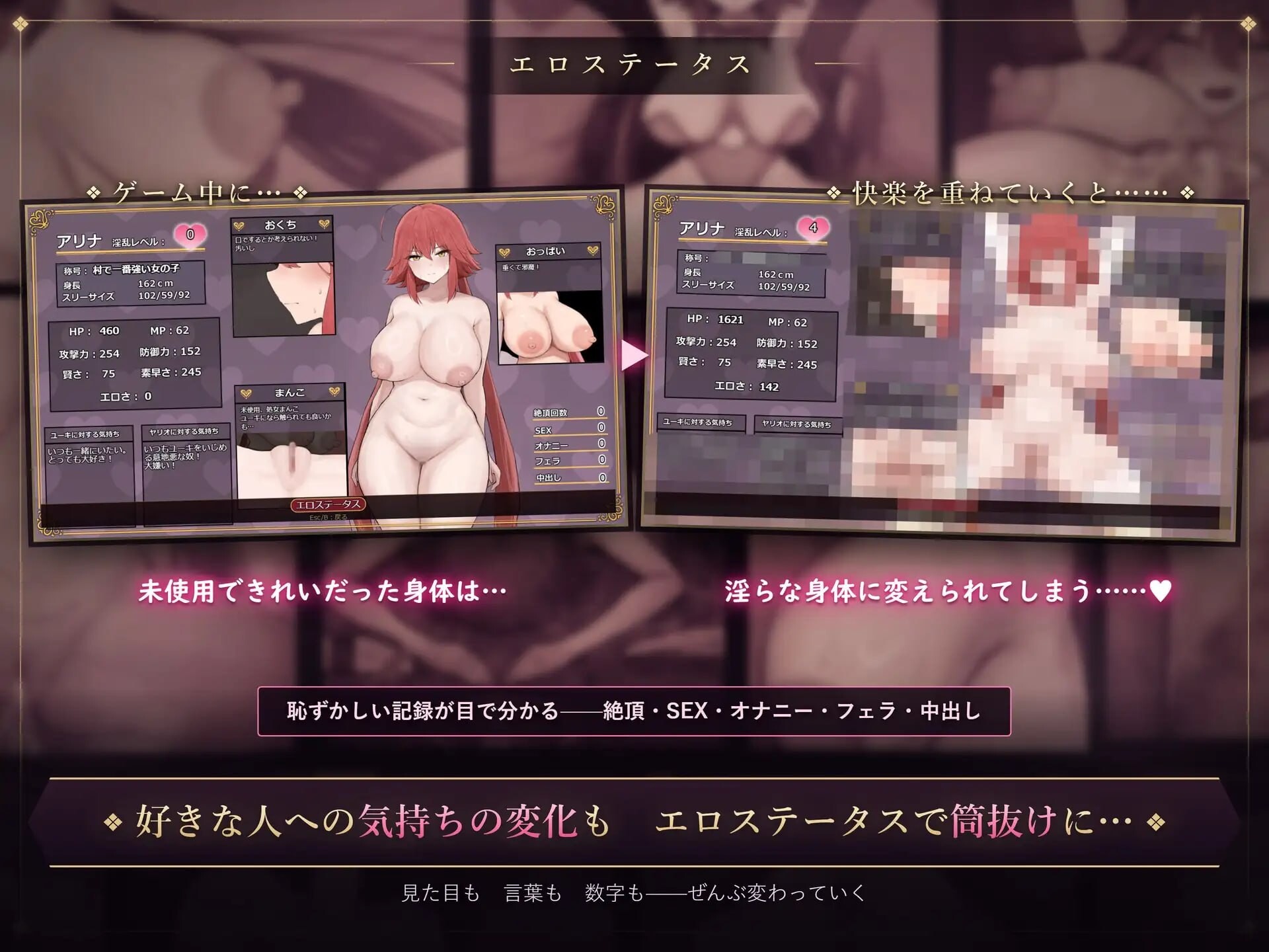 阿莉娜与魅魔的诅咒 アリナと魅魔の呪い PC端 汉化版 预览图
