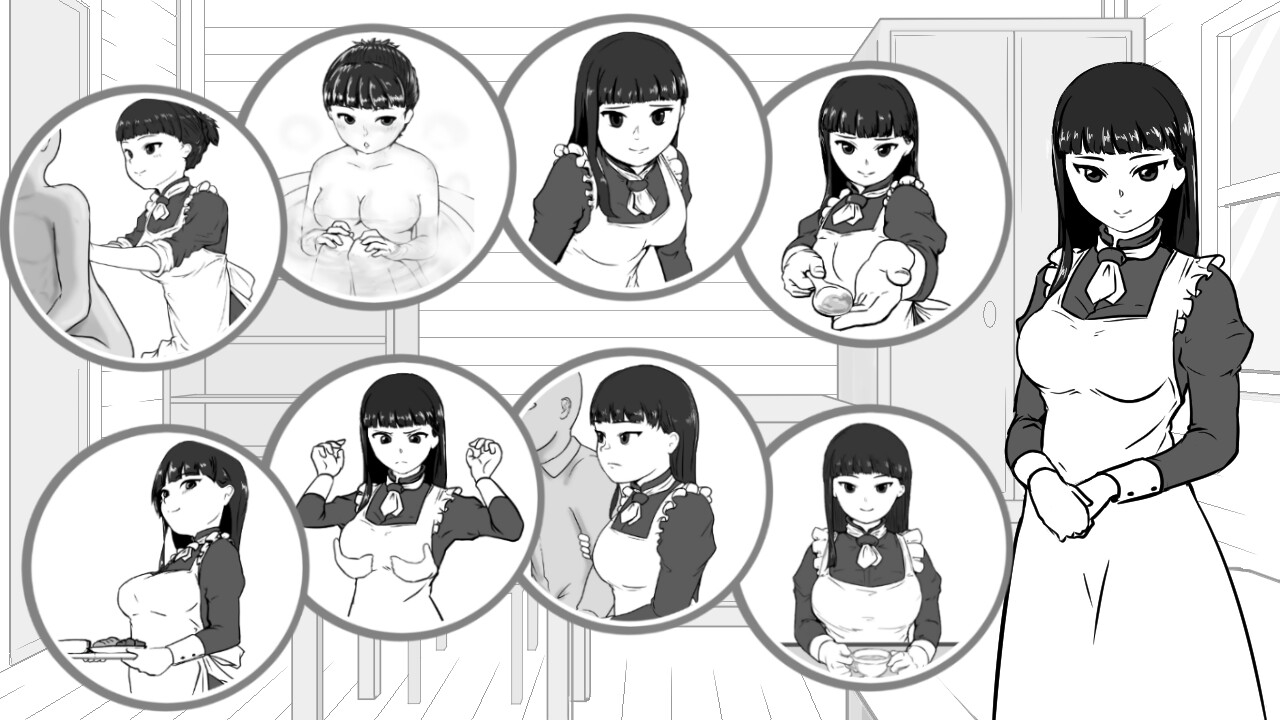 在别馆与女仆的疗养生活 離れでメイドと療養性活 PC端 AI汉化版 预览图
