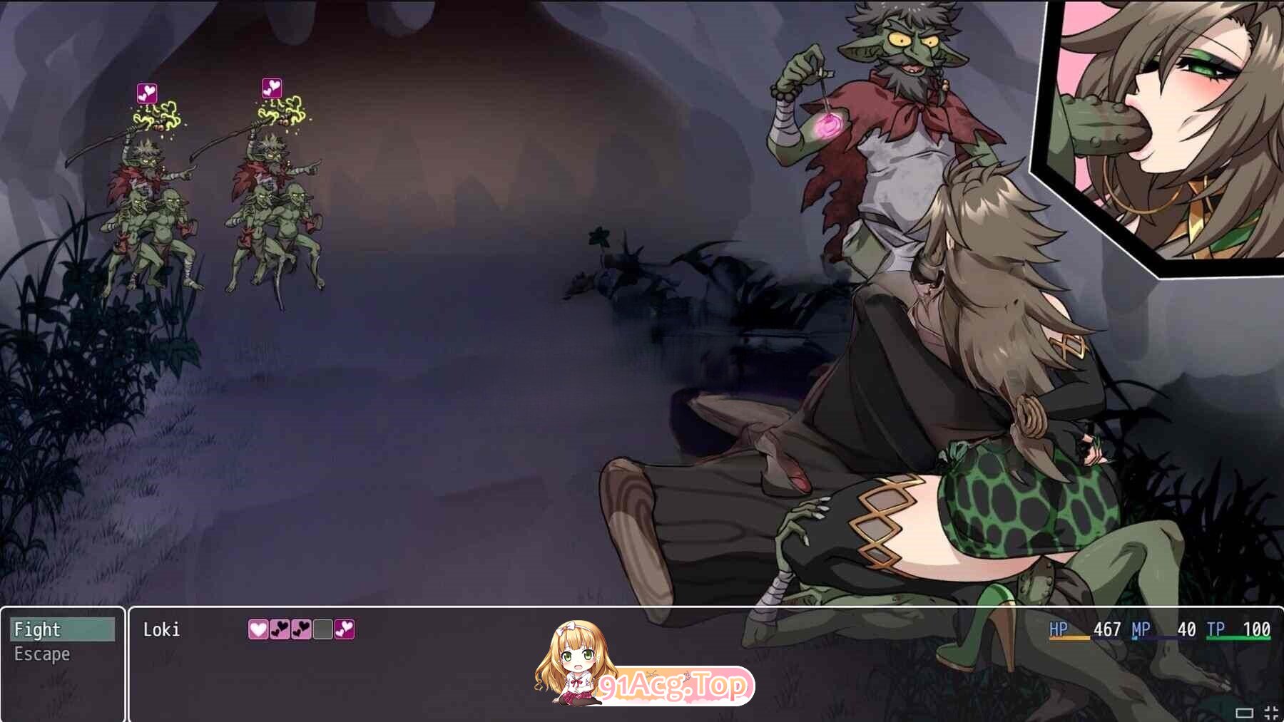 RPG [探索RPG/冒险] 恶作剧女神洛基 Deathblight Jormungandr v1.0 机翻步兵版 PC端 汉化版步兵 预览图