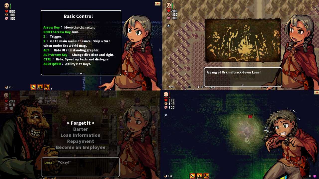 洛娜的世界/LonaRPG B.0.10.7 PC端 官中版 预览图