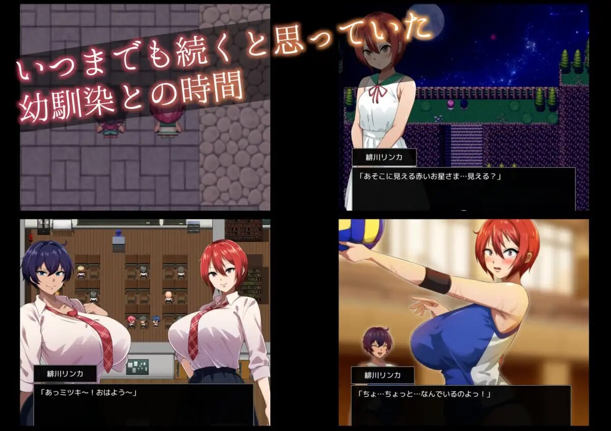 月夜下辉映的赤红之花 月夜に輝く赤い華 正式版 PC端 AI汉化更新版 预览图