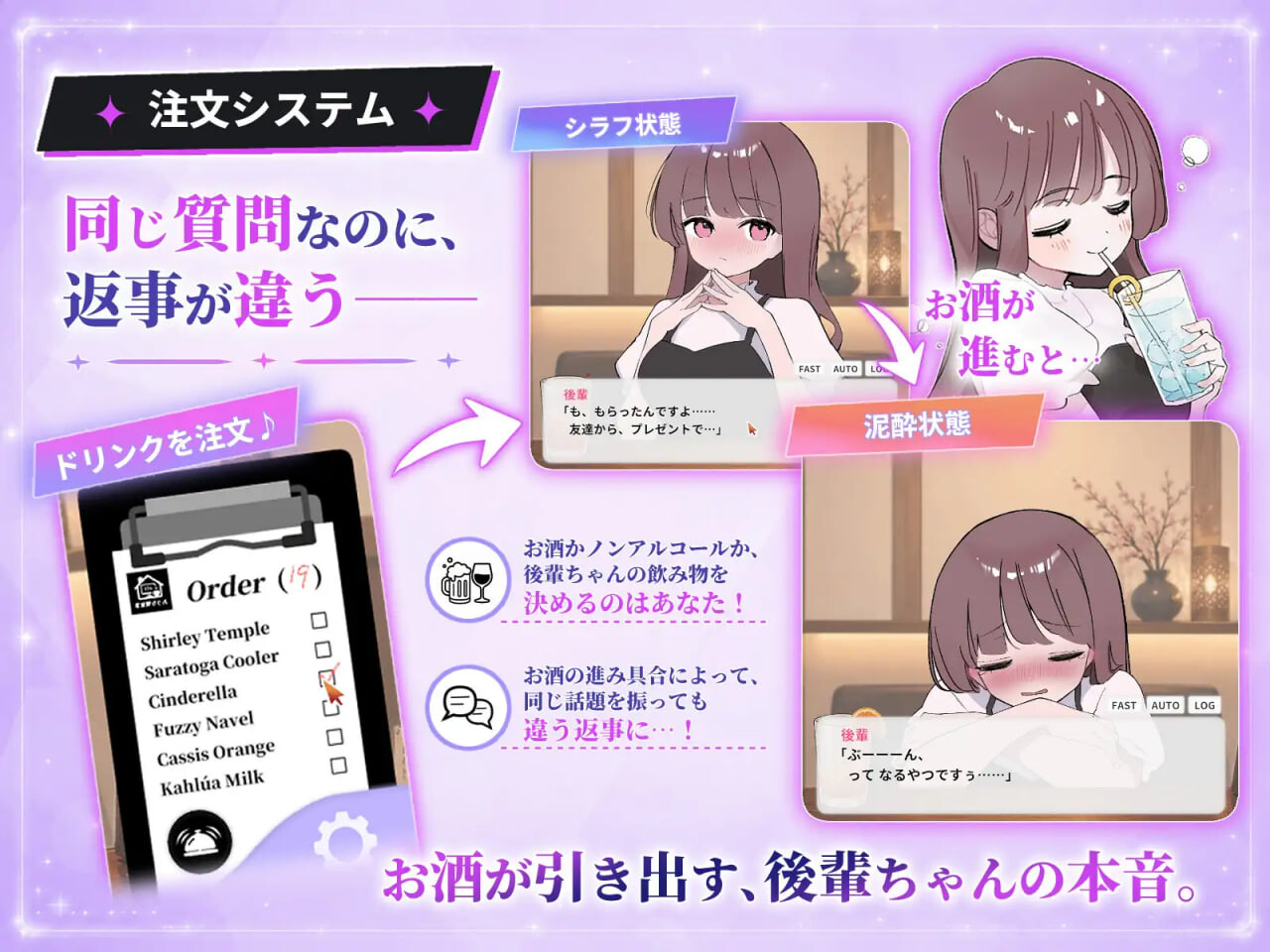 被骗的饮酒交际 騙され吞みニケーション v1.0.2 PC端 日文原版 预览图