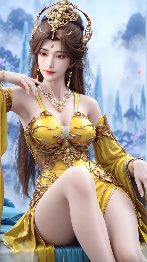 AI绘画卫家四凰之一 漫画图集 PC端