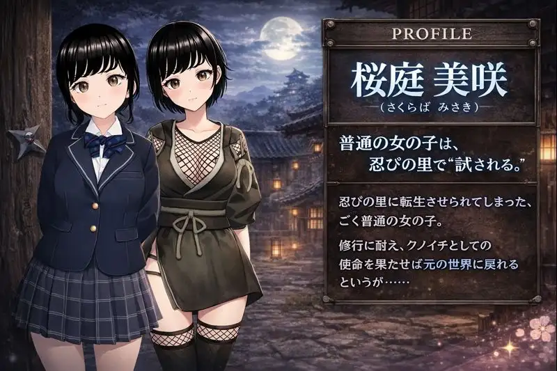 女忍者的心得就是要能忍受羞耻！/くのいちの心得は恥ずかしさに耐えることです！? PC端 AI汉化更新版 预览图