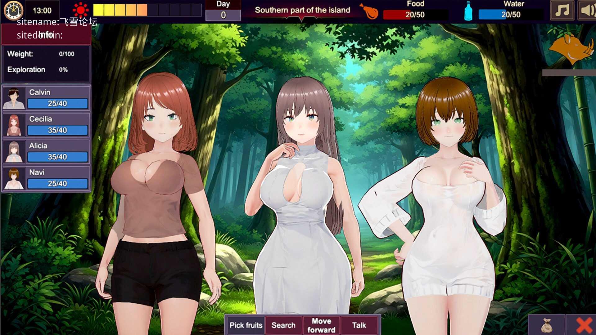 无人岛欲望绽放/Deserted Island Where Desire Blossoms PC端 官中高清版 预览图