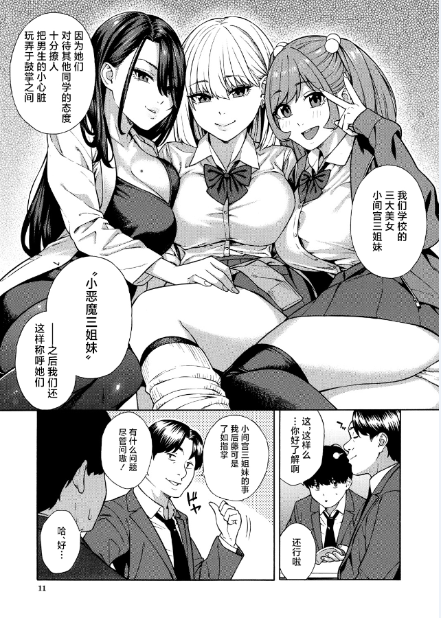 ぞんだ ビッチギャル三姉妹ハーレム作成 第1-2話家人/亲密互动/美臀 漫画图集 预览图