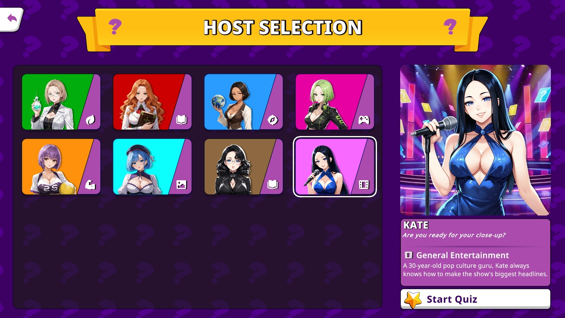 性感问答秀/A y Quiz Show Ver0.8.3 Demo PC端 官中版 预览图