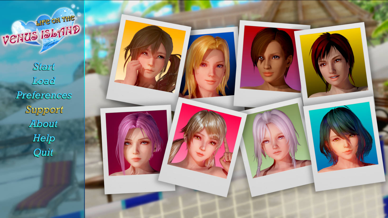 维纳斯岛的生活/Life on the Venus Island V0.3 PC端 AI汉化版 预览图