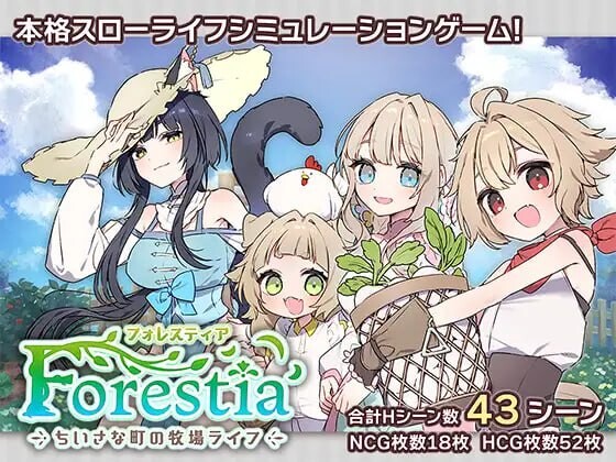 森林物语～小小城镇的牧场生活～ フォレスティア～ちいさな町の牧場ライフ～ v1.0.6 PC端 AI汉化版 预览图
