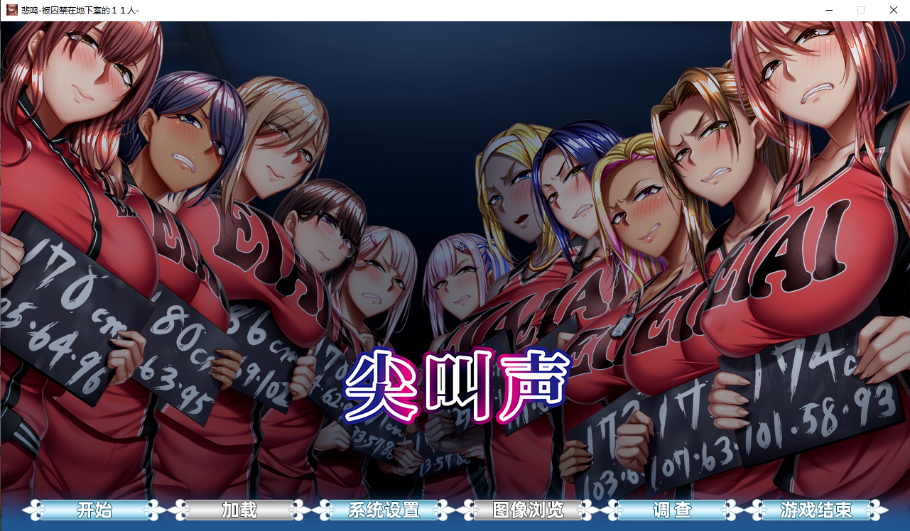 悲鳴 -地下室 悲鳴 -地下室に囚われた11人- v1.0 官方中文版 PC端 官中版 预览图