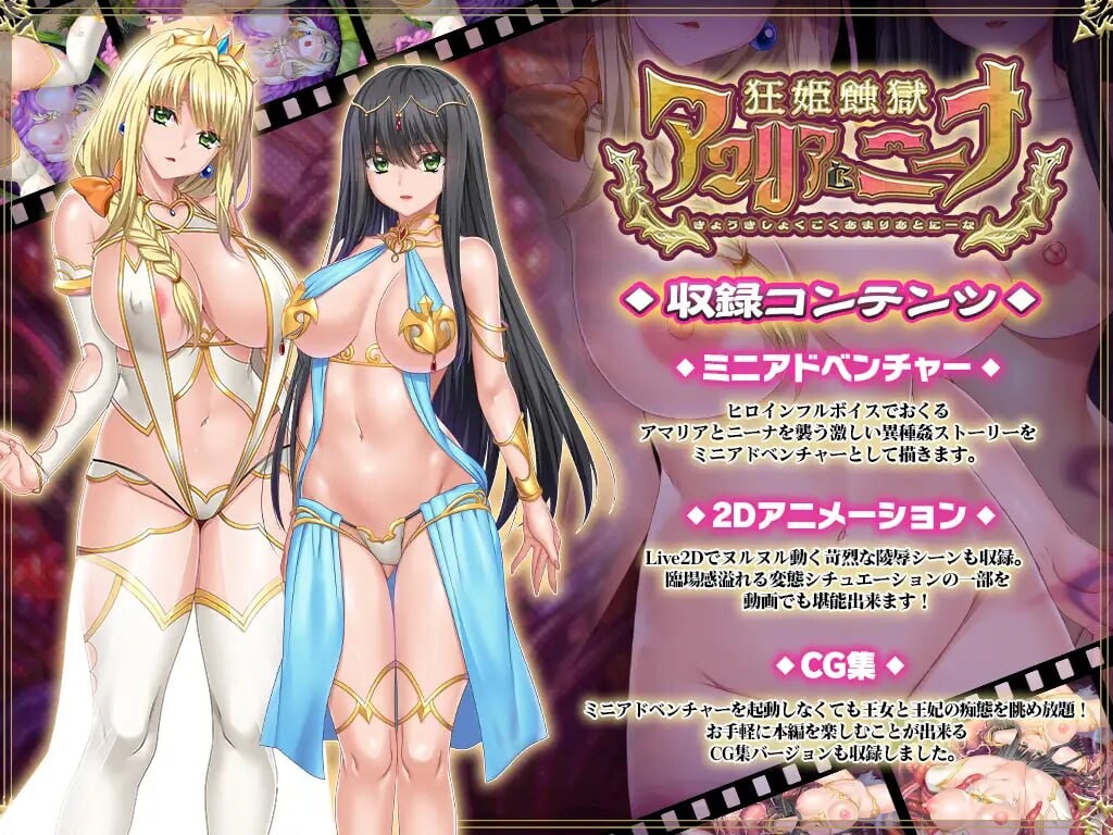 狂姬蚀狱 阿玛莉亚与妮娜 狂姫蝕獄 アマリアとニーナ PC端 日文原版 预览图