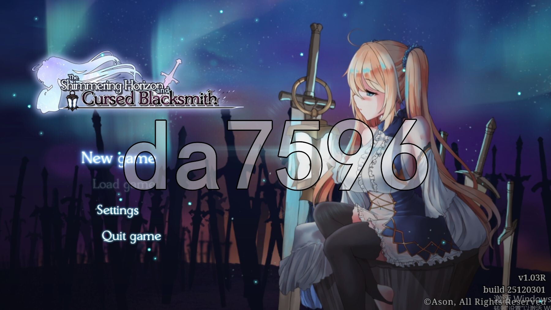 苍色之光与魔剑锻造师 蒼キ光と魔剣の鍛冶師 V1.03R Steam官中步兵版 正式版 PC端 官中高清完整版 预览图