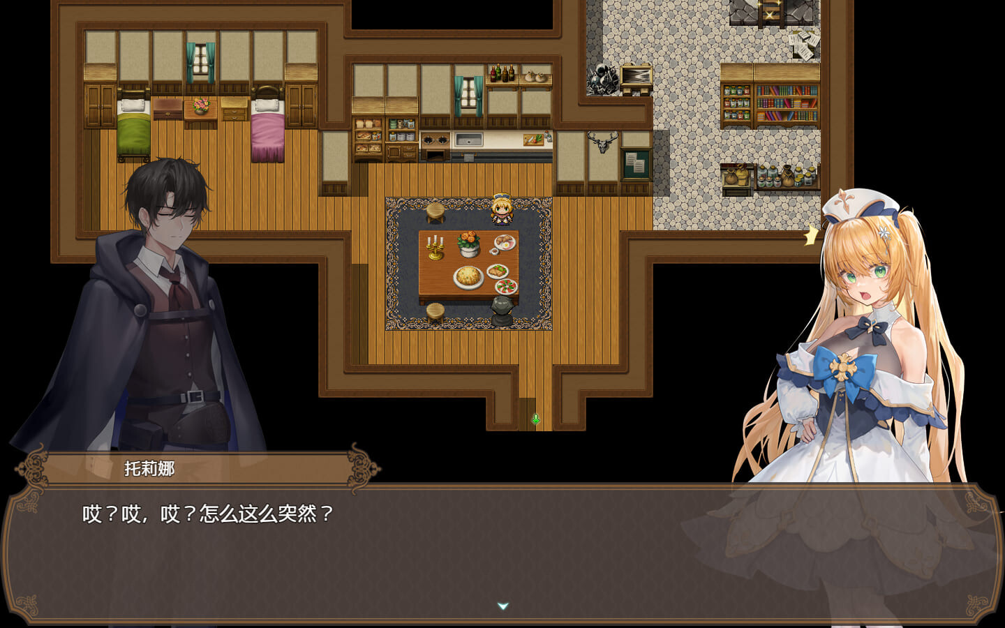 更新[日式RPG/NTR/恶堕] 影色渐染~阿斯林顿的妹神官 影に染まりゆく~アスリントの妹神官~ V1.0.3 Steam官中步兵版 PC端 官中高清完整版 预览图