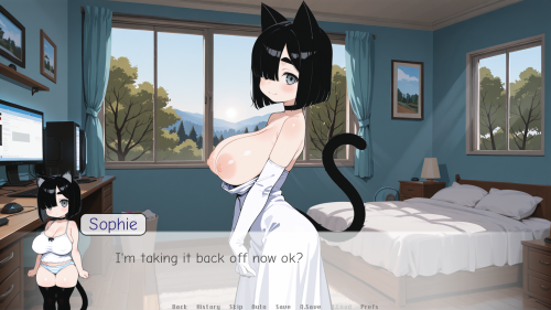 国家配给的猫娘 My State Sponsored Catgirl V0.71 PC端 AI汉化版 预览图