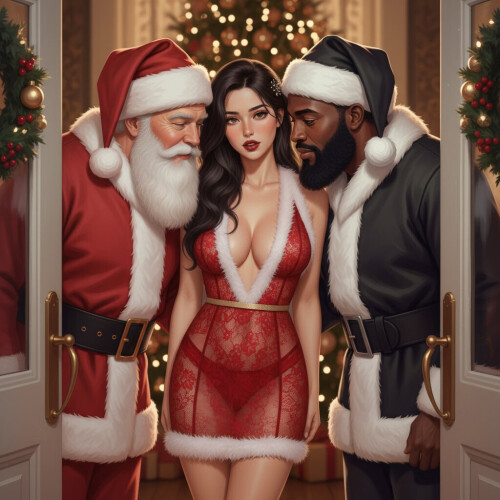 妻子的圣诞挑战 Wife’s Christmas Dare - A Wife's Dare Story v0.1.4 PC端 AI汉化版 预览图