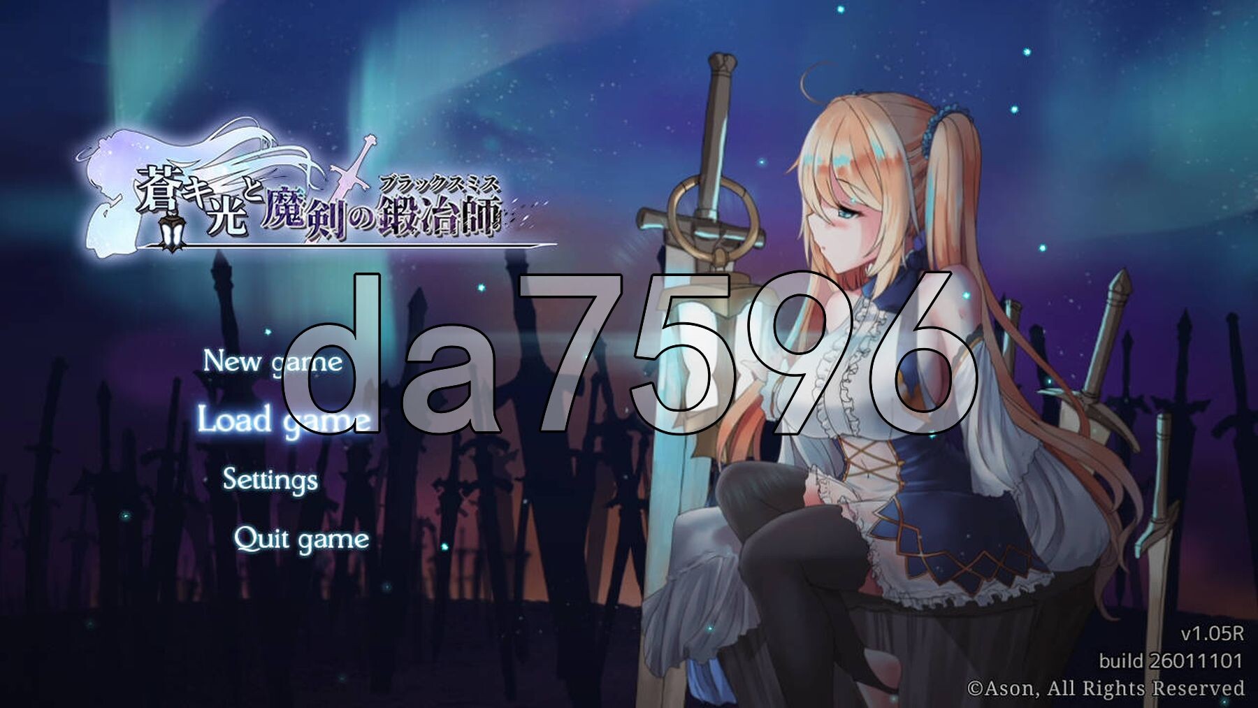 苍色之光与魔剑锻造师 蒼キ光と魔剣の鍛冶師 V1.05R build 26011101 Steam官中步兵版 正式版 PC端 官中高清完整版 预览图