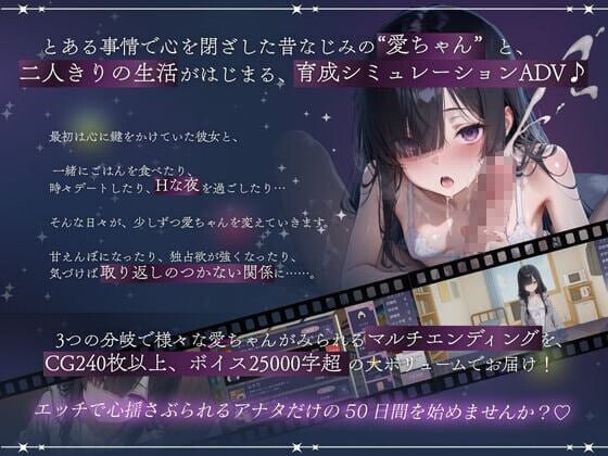 ADV汉化PC 与孤独少女的50天 After ～甜蜜冬假 孤独少女との50日間After 〜あまあま冬休み v1.0.1 PC端 AI汉化版 预览图