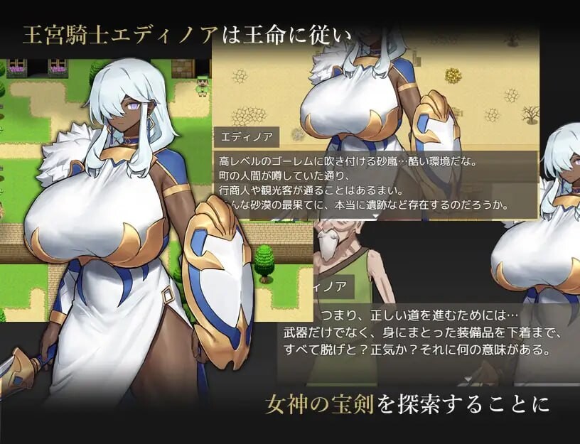 王宫骑士的献祭 王宮騎士のデタミネーションAI汉化 PC端 AI汉化版 预览图