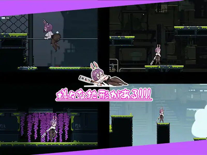 增添AZ 动作ACT/像素全动态2C 兔女郎的奇怪异星冒险（ バニーガールの奇妙な異星アドベンチャー）V1.01 D PC端 预览图