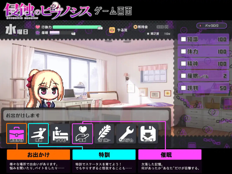 心理剧情之蚀 后传（侵蝕のヒプノシスAfterstory）V1.50 双端 日文原版 预览图