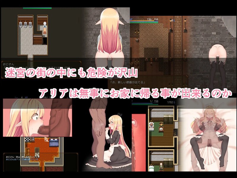 阿莉雅与迷宫的秘密 V1.04官中汉化(アリアと迷宮の秘密) PC端 官中版 预览图
