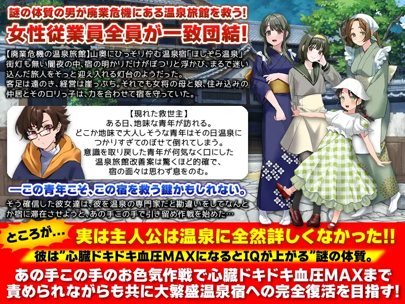 エロエロ温泉旅館を繁盛させる経営ゲーム ほしぞら温泉においでませませ！PC端 AI汉化更新版 预览图