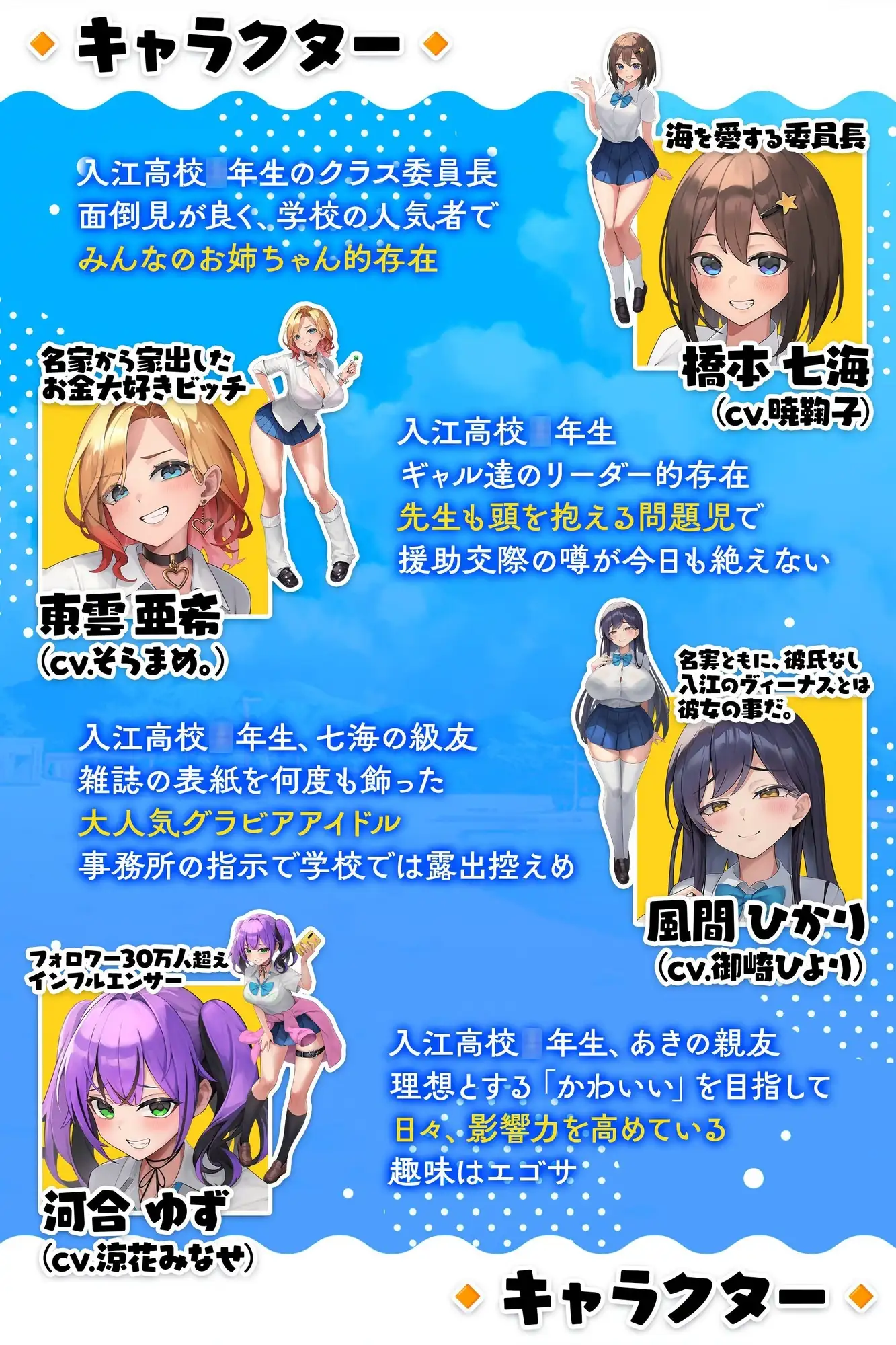 异世界海滩 Live2D×逃走游戏×诱惑 Ver1.03 異世界ビーチ Live2D×逃げゲ PC端 AI汉化版 预览图