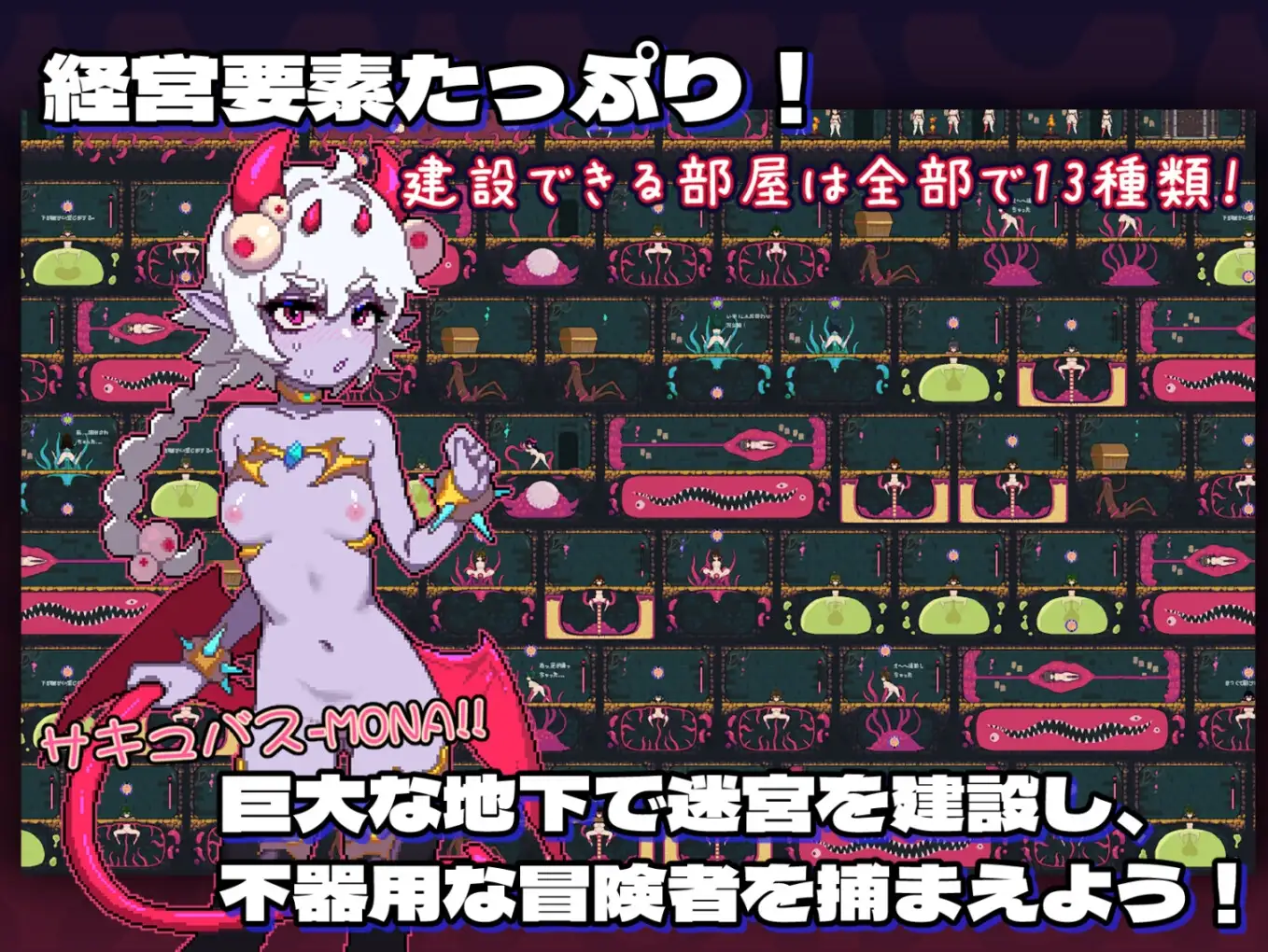 MazeCave ~ 我的感官遮断奇幻互动地牢！ Ver1.03 Ver241027 PC端 官中版 预览图
