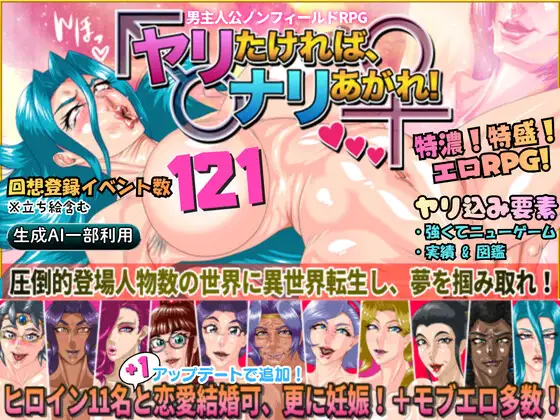 想要做爱，就尽情发挥！ Ver1.20240909 ヤリたければ、ナリあがれ! PC端 AI汉化版 预览图