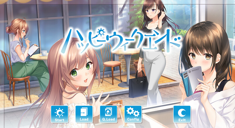 DM6月新作【拔作ADV/纯爱/汉化】快乐周末（ハッピーウィークエンド）V1.0.1 PC端 AI汉化完整版 预览图