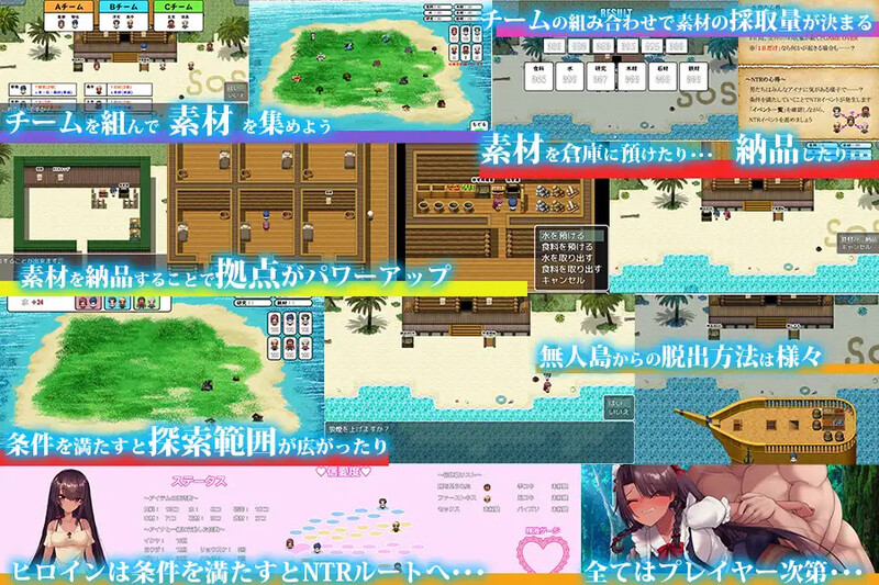 无人岛幸存者 無人島サバイバーズ 双端 汉化版 预览图