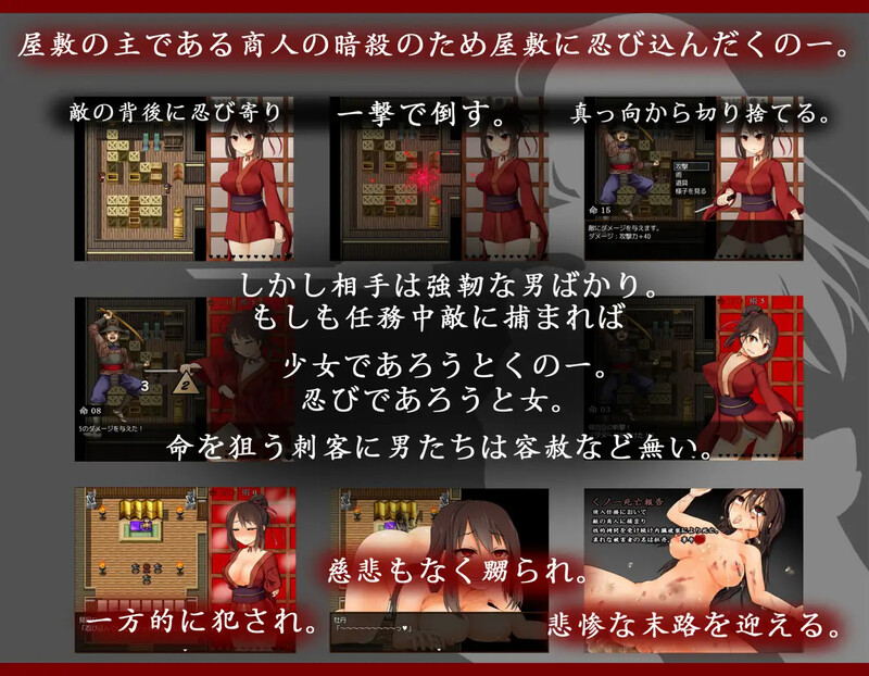 女忍牡丹（くノ一牡丹）V1.02 PC端 AI汉化版 预览图