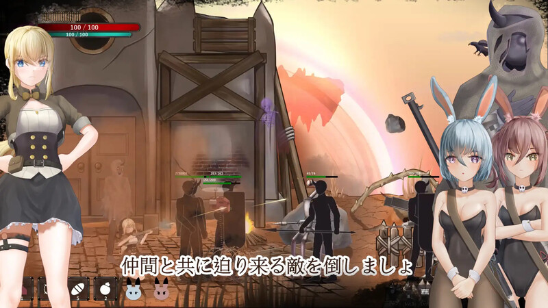 DL6月新作【动作ACT/全动态/官中】毁灭之地的女王（滅びた地の女王）V1.0 DL官中 PC端 官中高清版 预览图