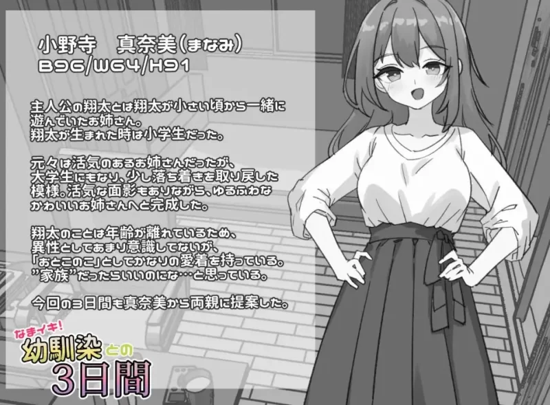 与可爱大姐姐一起的三天 官中汉化(ゆるふわお姉ちゃんと秘密の3日间) PC端 官中版 预览图