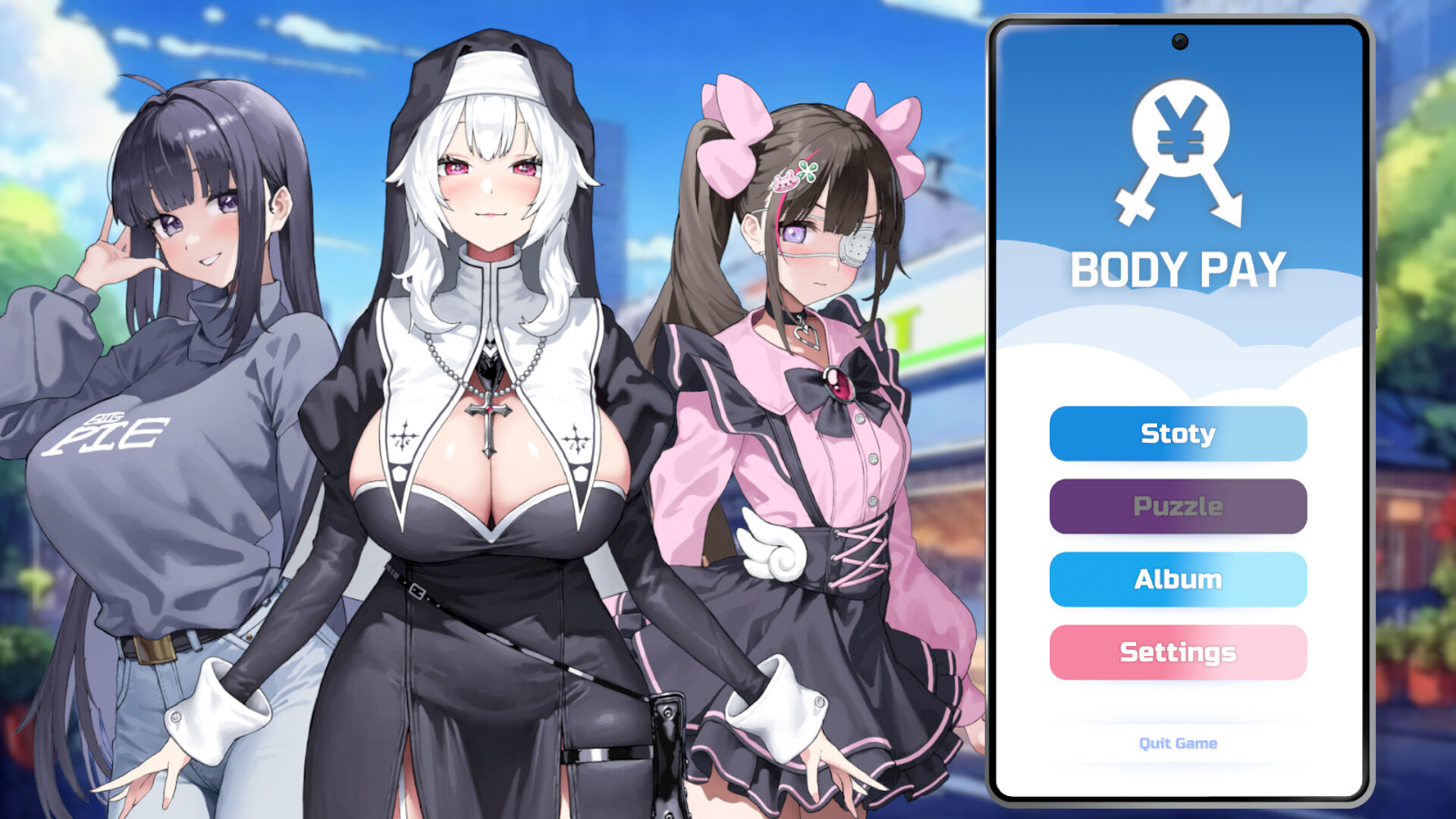 Body Pay《我的天啊！一个胸部丰满的女人正在主动引诱我！》 Ver0226 PC端 官中步兵 预览图